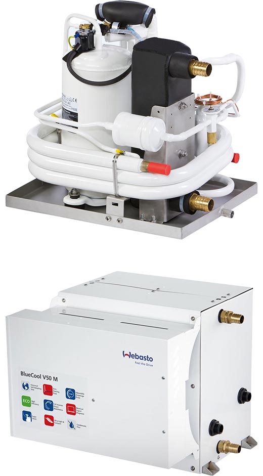 climatisation chiller system webasto